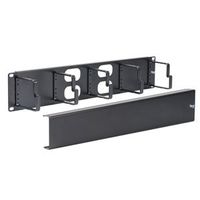 ICC Panel Cable Management Metal Ring And Cover 2U