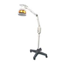 OCYE Infrared Heat lamp Flexible arm and Four-Wheel Bulb 15cm, 360° Rotating lamp Head, Timing, Home, Beauty Salon