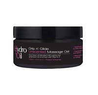 Hydro 2 Oil Unscented Massage Gel - Nourishing Blend of SOYA Bean Oil, Naturally Rich in Vitamin E to Promote Smoother, Younger Looking Skin, Perfect for Use with Essential Oils 7.6 fl oz