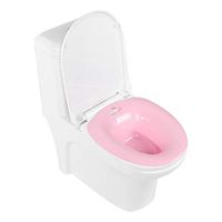 Women Bidet Basin,Women Toilet Basin Professional Women Bidet Basin Toilet Seat Anti-Skid Bath Pot Tool for Pregnant Postpartum Women and Elderly(Pink)