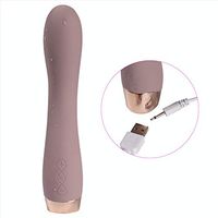 Portable Massager USB Rechargeable Waterproof Vibrate Wand with 10 Vibration Modes Mini Whisper Quiet Waterproof Handheld Cordless for Neck Shoulder Foot Back Calf Body Massage Recovery Muscle Aches