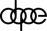 Dope Audi Rings Euro European Vinyl Graphic Car Truck Window Decor Decal Sticker - Die Cut Vinyl Decal for Windows, Cars, Trucks, Tool Boxes, laptops, MacBook - virtually Any Hard, Smooth Surface