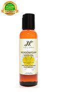 100% MEADOWFOAM Seed Oil by Velona | All Natural Clear Carrier Oil for Ski, Hair, Body & Face Moisturizing | Refined, Cold Pressed | Size: 8 OZ
