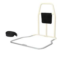 LYP-Medical Bed Safety Handle with Storage Pocket,Assistance for Getting in and Out of Bed,Home Bed Rail (Tool-Free Installation)