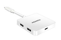 ADATA USB-C Hub Type-C Hub with HDMI USB3.1 Ports (ACH3PL-HUB-CWH)
