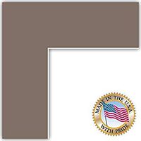 23x30 Cobblestone / Pewter Custom Mat for Picture Frame with 19x26 opening size (Mat Only, Frame NOT Included)