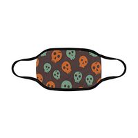 InterestPrint Washeable Reusable Mouth Mask Halloween Anti Dust Half Face Mouth Mask for Men Women Dustproof