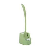 Brush, Compact Toilet Bowl Brush and Small Sink with Holder Brush Set Bathroom Products, for Ramadan Home DIY (Green)