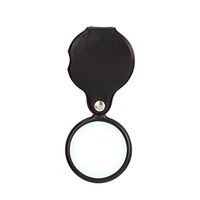 8X Folding Pocket Magnifier Magnifying Glass Magnification 2.36" Glass Lens Rotating Maganifier