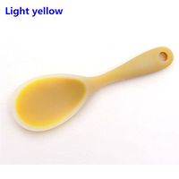 King Liang Silicone Pot Ladle Does Not Hurt The Tank Heat-resistant Kitchen Tools (Light yellow)