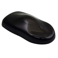 Hotcoat Powder Coat Semigloss Black 8 Oz Durable Chemical Impact Resistant Smooth Finish