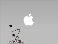 Snoopy - Vinyl Macbook / Laptop Decal Sticker Graphic