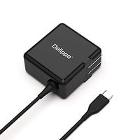 Delippo UL Listed 45W Type USB C Wall Charger Ac Adapter Replacement with MacBook Pro, DELL XPS, Lenovo ThinkPad Nintendo Switch,Huawei MateBook,Samsung Notebook and More