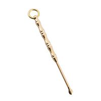 SRSGF Ear Cleaner Ear Wax Remover Tool, Brass Portable Ear Care Beauty Tool,for Ear Cleaning,2 Pcs