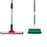 Ground Scraping Wiper Blade Window Shower Squeegees Bathroom Floor Push Water Scraper Home Cleaning Silicone All-Purpose Glass Tool,D-A