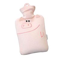 Warm Pig Pattern 900 ml Hot Water Bottle with Cute Cover