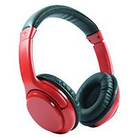 Craig CBH508 Bluetooth Wireless Over-The-Ear Headphones Red