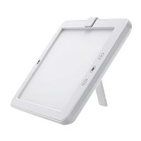 Decdeal Light Therapy Energy Lamp with 3 Adjustable Brightness Levels 5,500LUX / 6,500LUX / 10,000LUX LED Light,Touch Control,UV-Free (White)