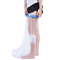 Kids Leg Cast Shower Cover Waterproof Cast Covers for Shower Leg, Seal Tight Protection to Broken Leg, Thigh, Shank, Ankle, Foot, Toe Wounds and Surgery