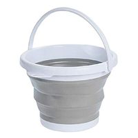 Fold Bucket - Portable Folding Bucket Water Container Space Saving for Outdoor Washing Dishes Camping Hiking Fishing Home Bathroom Bottle - by Nisson