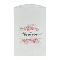 100 Kraft Paper Treat Bags, 2in Expandable Sides, Wedding Favor Bags, Candy Buffet Bags, Cookies Bag, Goodie Bags, Party Favor Bags, Cookies Treat Bag, Grease Proof Food Safe, Recyclable