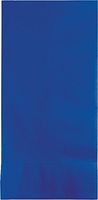 50-Count Touch of Color Paper Dinner Napkins, Cobalt