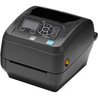 Zebra - ZD500t Thermal Transfer Desktop Printer for Labels and Barcodes - Print Width 4 in - 203 dpi - Interface: Ethernet, Parallel, Serial, USB - ZD50042-T01200FZ