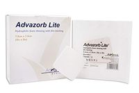 Dukal Advazorb Lite Hydrophilic Foam Dressing, Sterile, 3" W x 3" L (Pack of 10)