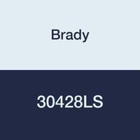 Brady 30428LS Polyester Protective Overlay for Paper Label, 6.5" W x 6.5" H, Clear (Pack of 100)