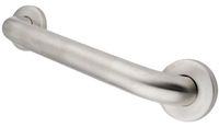 Kingston Brass GB1230CT Designer Trimscape Concealed Flange Textured ADA 30-Inch Grab Bar with 1.5-Inch Outer Diameter, Stainless Steel