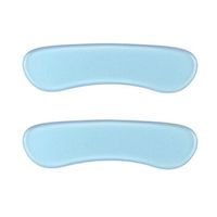 4 Pairs Heel Liners Heel Cushions Padded Heel Grips Care Heel Snugs Blue