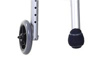 Furniture Footies Tennis Balls for Walkers Pre Cut 2.4 Inch Black Walker Tennis Ball Glides Walker Accessories for Walkers- One Pair