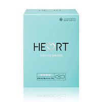 [JGY] Heart Sanitary Pad Over-Night 7pcsㅣCornstarch Sheet, Extra Thin, Reduces Skin IrritationㅣComplete Three Sided Sealing, an Airy PadㅣNo Harmful Ingredients
