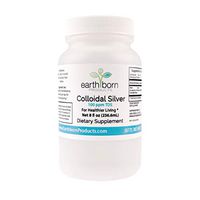 Monatomic Colloidal Silver, 100 ppm, Immune Support Detox - 8 oz Bottle