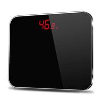 ZYY Body Scale,with Large Backlit Display High Accuracy 180kg/400lb Weight Capacity Measures Weight Fat Water Muscle Mass