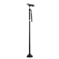 Xiao Jian Crutches - Massage Folding Crutches The Elderly Four Feet Elderly with Light Walking Stick Men and Women Thickening Cane Telescopic Crutch