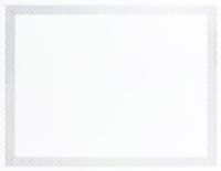 Masterpiece Studios 963027 Silver Braided Foil Certificate- Pack of 15