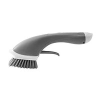 Soap Dispensing Dish Brush, Pan Brush Automatic Add Liquid Kitchen Cleaning Brush Home Kitchen Grill Bowl Pot Pan Clean Tool|Grey
