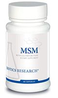 Biotics Research MSM – Connective Tissue Support, Collagen Production, Digestive Support, Healthy Gut Lining, Joint Flexion and Mobility. 60 Caps