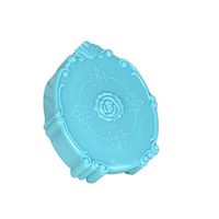 TONSEE Contact Lens Case Travel Kit Pocket Size Storage Holder Container Box (Blue)