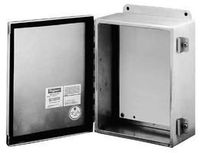 HOFFMAN ENCLOSURES A1008CHAL ENCLOSURE, WALL MOUNT, ALUMINIUM, NATURAL