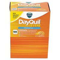 Cold & Flu Caplets, Daytime, Severe Cold & Flu, 25 Packs/box By: DayQuil by Office Realm