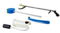FabLife - 86-0070 Multiple Tool Hip Kit, 26" Reacher Contoured Sponge, Formed Sock Aid and 18" Plastic Shoehorn
