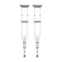 Walkers Lxn Adjustable Height Adult Foldable Axilla Crutches- 1 Pair