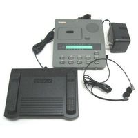 **NEW REBOXED** Dictaphone 3750 Microcassette Transcriber --- Complete with Foot Control and new headset.