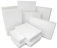 White Assorted Size Gift Wrap Packaging Present Boxes - Two Packs of 10 Boxes Each