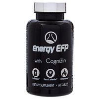 AmeriSciences Energy EFP with Cognizin® - Nootropic Focus and Energy Dietary Supplement, 60 Tablets