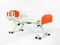 Invacare CS7 Bed, Amherst Style Bed Ends with Solar Oak Finish, Thinksoft, Attendant Control Panel, IHCS7ACPAMSOTSPD-QSP