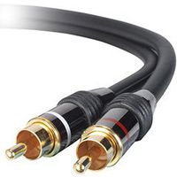 Dayton Audio RCA-25 RCA Audio Cable 25 ft.