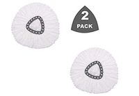 2 Pack Spin Mop Refill for O-Cedar EasyWring Mop Microfiber Spin Mop Head Replacement Ocedar Compatible Mop Head Refill